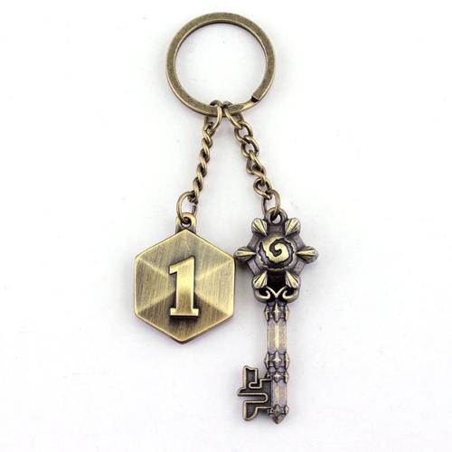 bronze -WOW monde de Warcraft Frostmourne porte clés porte clés haute qualité jeu HearthStone porte clés épée marteau hache arme por