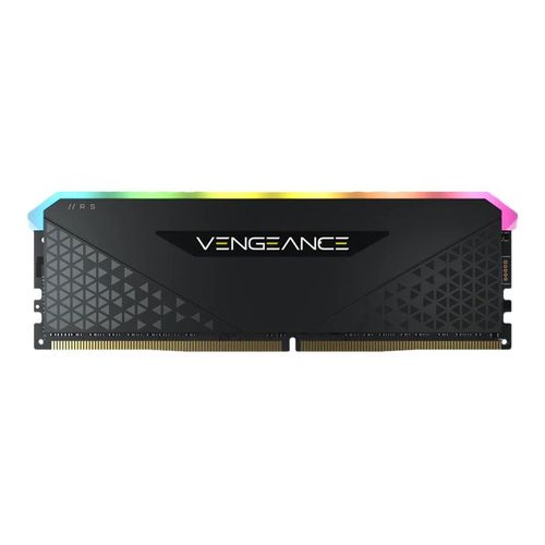 CORSAIR Vengeance RGB RS - DDR4 - kit - 16 Go: 2 x 8 Go - DIMM 288 broches - 3600 MT/s / PC4-28800 - CL18 - 1.35 V - mémoire sans tampon - non ECC - noir