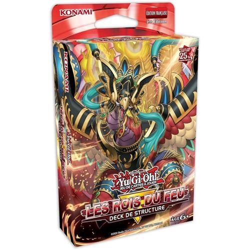 Yu-Gi-Oh! Jcc - Display De Deck De Structure De Réimpression Les Rois Du Feu (8 Decks)