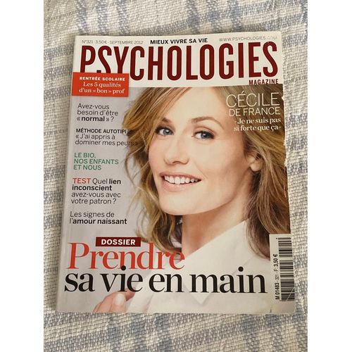 Psychologies Magazine Numéro 321
