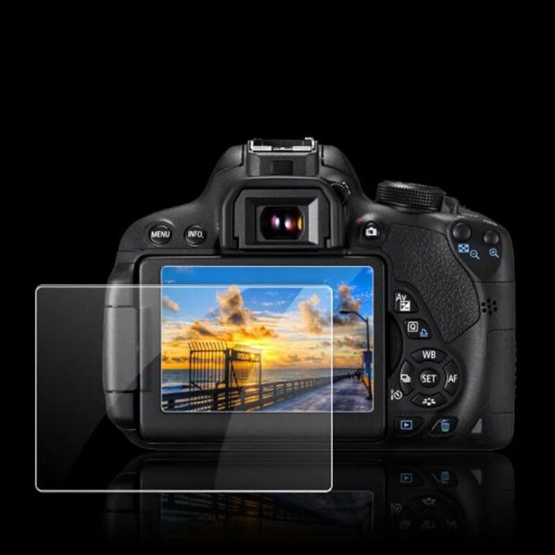 Film de protection d'cran en verre pour appareil photo,pour... - 2