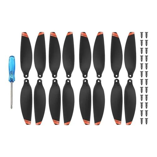 Lames De Rechange Pour Importateur Dji Mini 2/Se,Aile Légère,Accessoires D'hélice,Pièces De Rechange Pour Importateur Dji Mini 2 Se,4726,4 Paires - Type 16 Pcs Orange-Generique