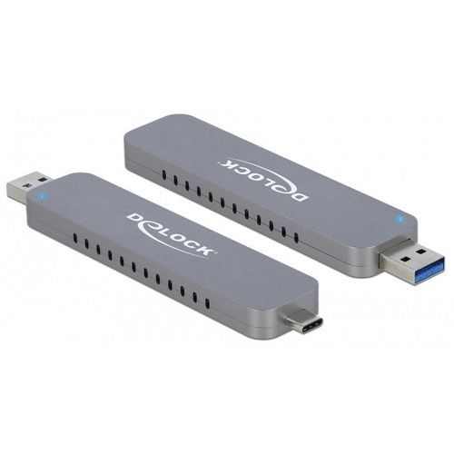 Delock - Speichergehäuse - M.2 Nvme Card - Usb-c, Usb 3.2 (gen 2)