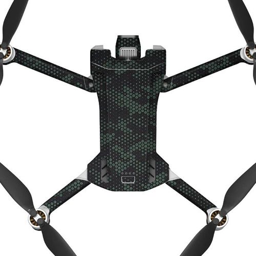 Housse De Protection Pour Drone Mini 3 Pro,Film Autocollant De Qualité Supérieure,Anti-Rayures - Type Mamba Green-Generique