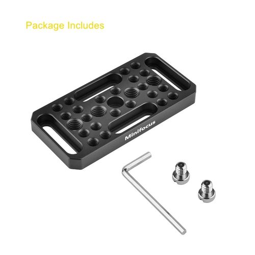 Plaque de commutation vidéo pour appareil photo reflex numérique,plaque facile pour blocs de fer,queues d'aronde,tiges courtes,montage 6,000 - Type Black #B