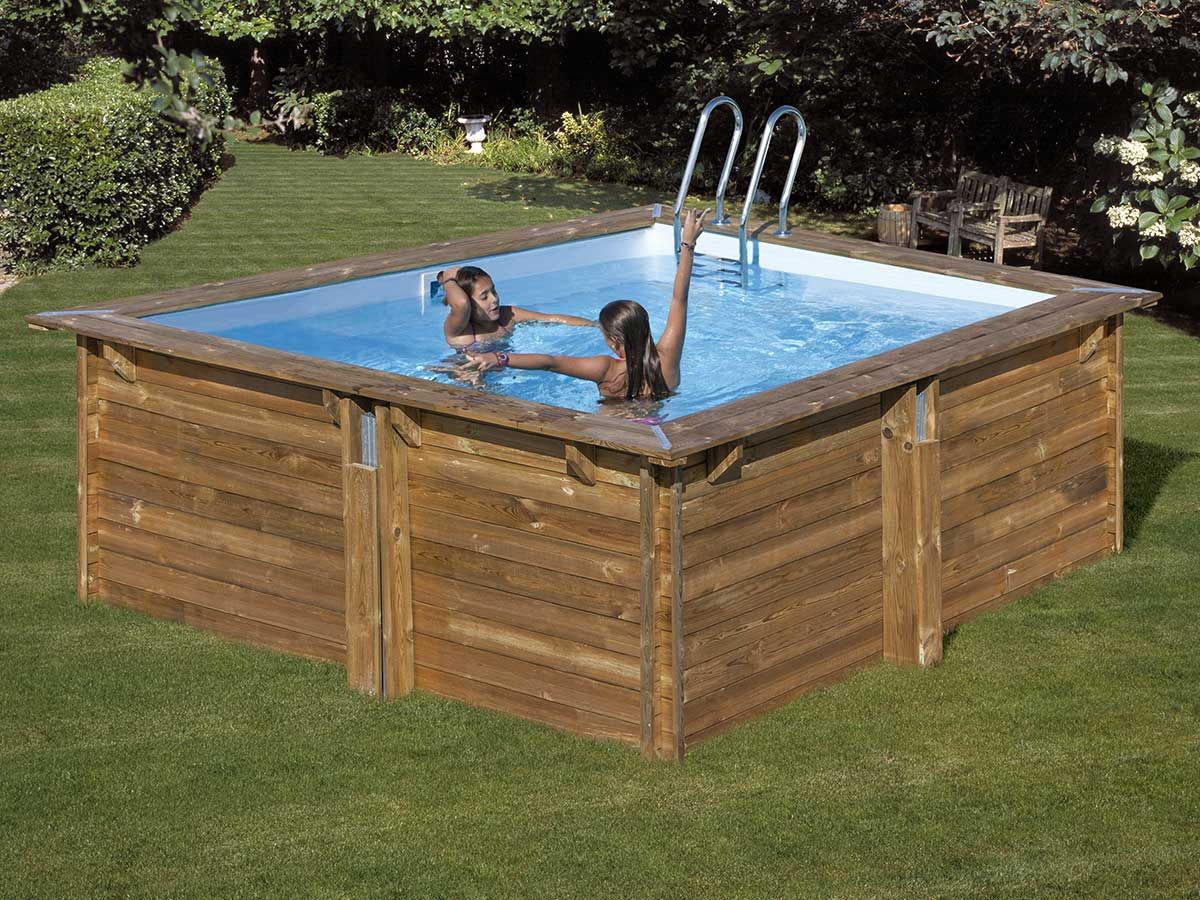 Piscine bois Carra 3 3,05 x 3,05 x 1,19 m