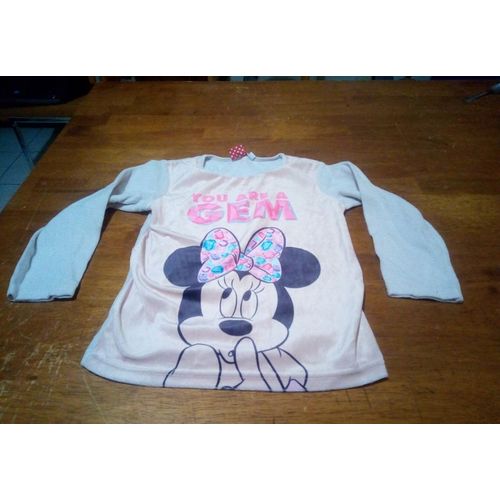 Pyjama Minnie Mouse Disney Taille 6 Ans Aspect Velours ...