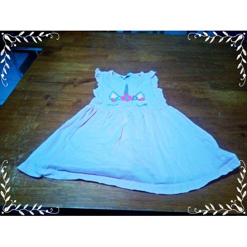 Robe Licorne Rose Primark Taille 3-4 Ans ..