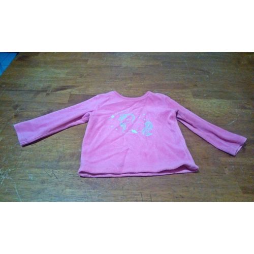 Haut Pyjama Rose Licorne 12 Mois ..
