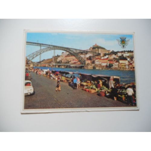 Portugal Porto Pont D . Luis Et Marché Du Rivage De 1996 N°382