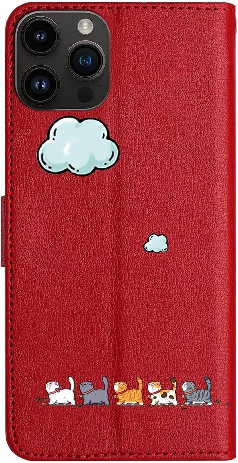 Coque Portefeuille Pour Iphone 13(6,1''),Etui A Rabat Housse... - 2