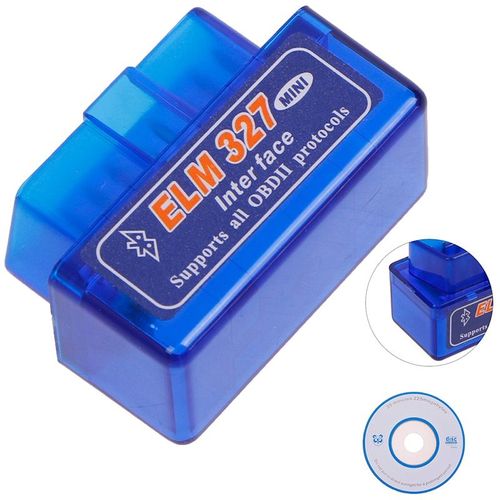 Mini Elm327 Scanner De Voiture, Outil De Diagnostic De Voiture, Lecteur De Code Obd, Bluetooth V2.1