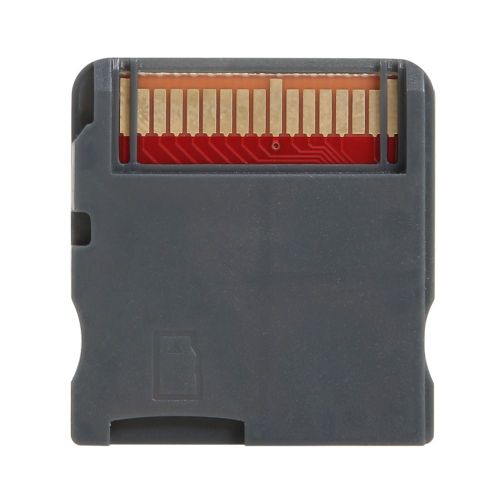 Mini Carte Memoire De Jeux Video Portable R4, Telechargement Autonome, Carte Flash 3ds, Adaptateur Compatible Avec Nintendo Nds Md Gb Gbc Fc Pce
