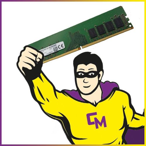 8Go RAM DDR4 PC4-19200 Micron MTA8ATF1G64AZ-2G3E1 2400MHz DIMM CL17 PC Bureau