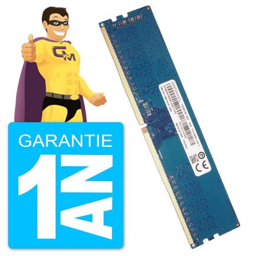 8Go RAM DDR4 PC4-21300U RAMAXEL RMUA5110ME78HAF-2666 01AG845 DIMM PC Bureau