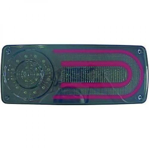Kit De Feux Arrières Version Led Rouge Mercedes Classe G (W463) De 86 À