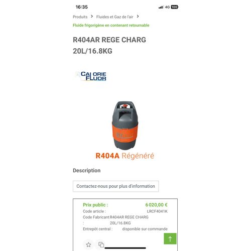 R404AR REGE CHARG