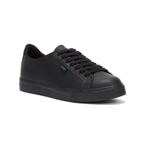 Baskets Tovni Lacer Kickers Youth En Cuir Noir