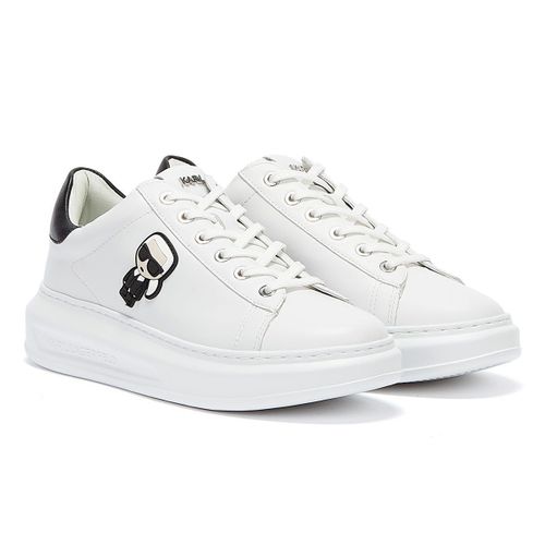 Baskets Karl Lagerfeld Kapri Ikonic Pour Femme Blanc