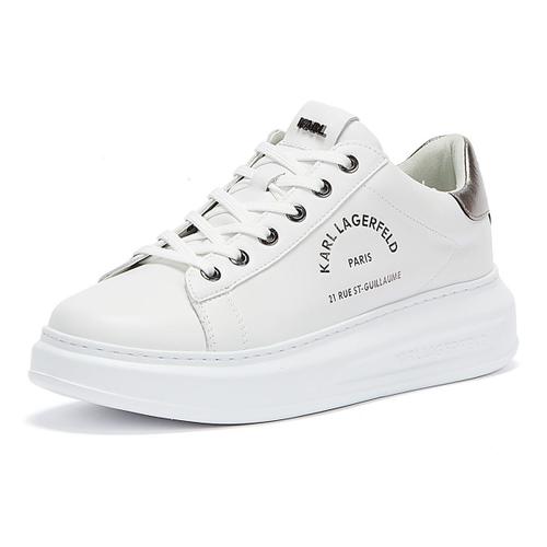 Karl Lagerfeld Kapri Maison Karl Baskets Blanches Pour