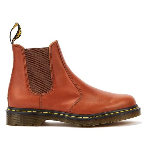 Dr. Martens 2976 Selle En Marbre Tan Bottes Marron Pour Hommes - 43