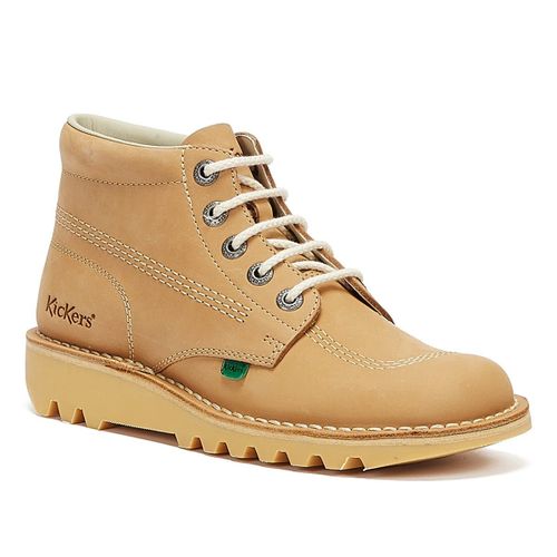 Kickers Kick Hi Mens Tan Nubuck Boots - 41