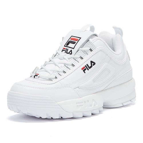 Fila Disruptor Ii Premium Baskets Blanches