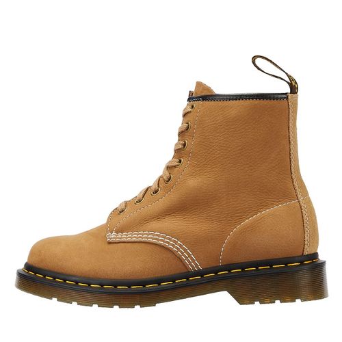 Dr. Martens Bottes En Daim Nubuck Savane Tan 1460 Eh. - 37