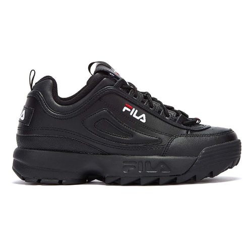 Fila Disruptor Ii Premium Black / White / Fila Red Trainers - 38