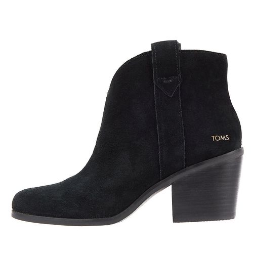 Toms Bottes Noires En Daim Constance Pour Femme - 42