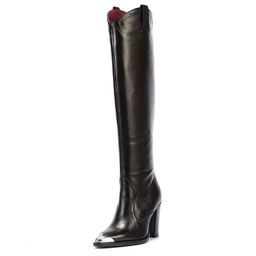 Bronx Nouvelles Bottes Noires Pour Femmes 'new Americana' - 37