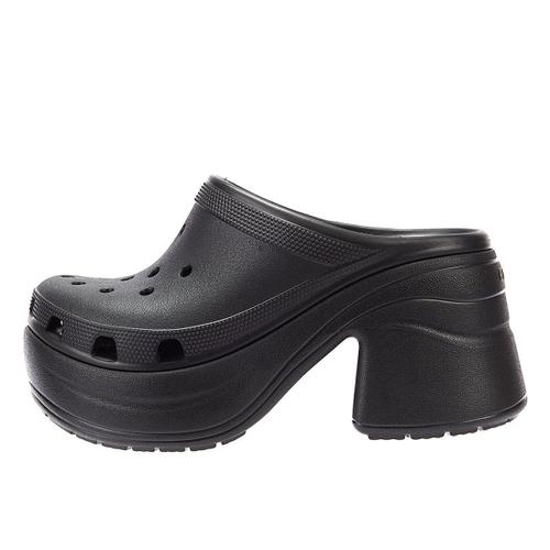 Sandales Noires Crocs Siren Clog Pour Femmes