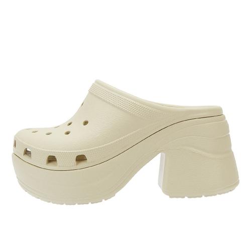 Sandales Blanches Crocs Siren Clog Pour Femmes