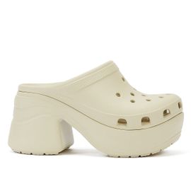 Sandales Blanches Crocs Siren Clog Pour Femmes