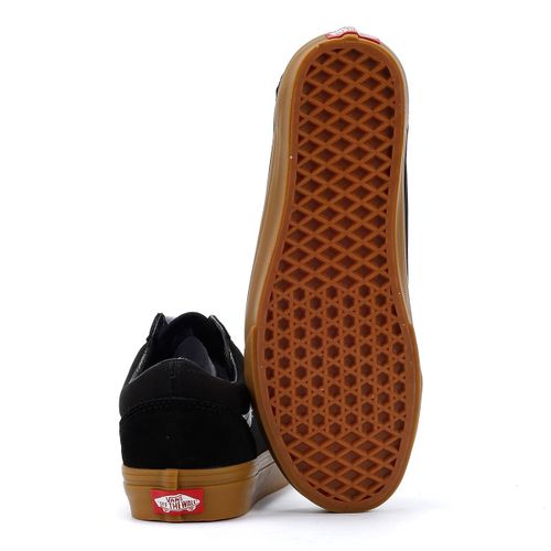 Vans Old Skool Baskets En Toile Noire - 38