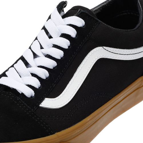 Vans Old Skool Baskets En Toile Noire - 39