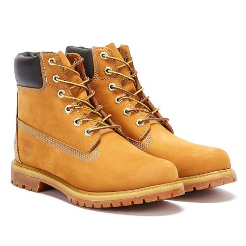 Timberland 6 Inch Premium Womens Tan Boot - 35 1/2