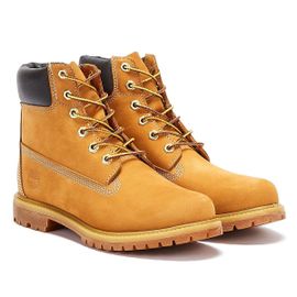 Timberland 6 Inch Premium Womens Tan Boot - 35 1/2