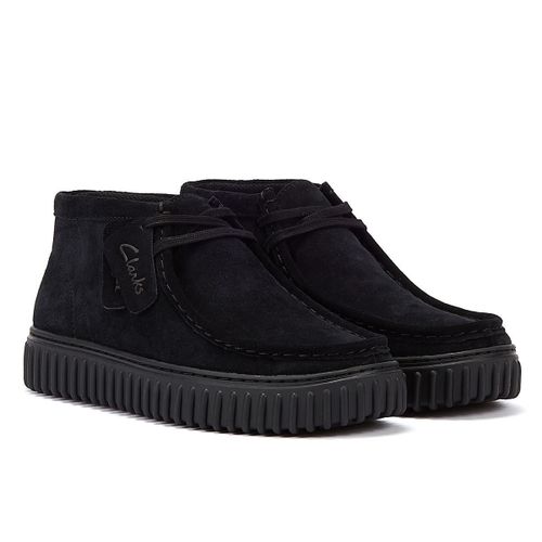 Clarks Originals Torhill Hi Suede Hommes Bottes Noires - 39 1/2