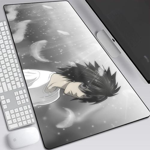 Tapis de souris dessin animé Death Note, grand jeu, pour ordinateur de bureau, clavier -hzw-002-80x30cm