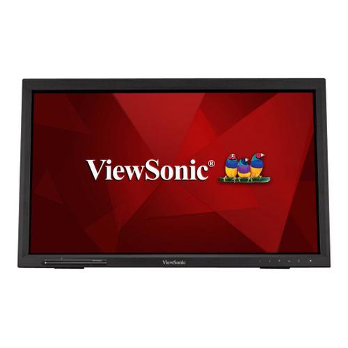 ViewSonic TD2223 - Écran LED - 22" (21.5" visualisable) - écran tactile - 1920 x 1080 Full HD (1080p) @ 75 Hz - TN - 250 cd/m² - 1000:1 - 5 ms - HDMI, DVI-D, VGA - haut-parleurs
