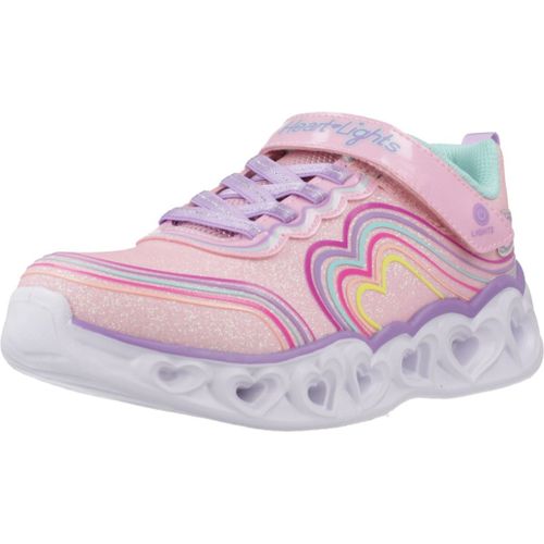 Skechers Heart Lights - Retro Colour Rose - 33