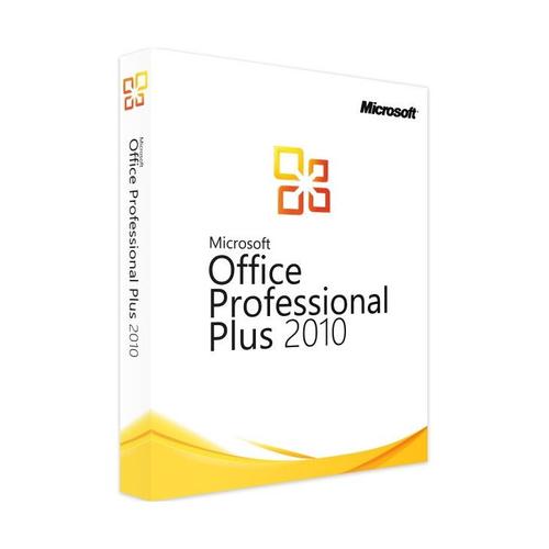 Microsoft Office 2010 Professionnel Plus - Clé Licence À Télécharger - Livraison Rapide 7/7j - Logiciel En Téléchargement