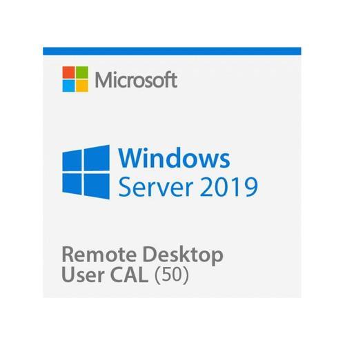 Microsoft Windows Server 2019 Remote Desktop Services (Rds) 50 User Connections - Clé Licence À Télécharger - Livraison Rapide 7/7j - Logiciel En Téléchargement