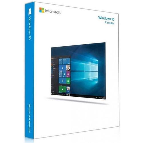 Microsoft Windows 10 Famille (Home) - 32 / 64 Bits - Clé Licence À Télécharger - Livraison Rapide 7/7j - Logiciel En Téléchargement