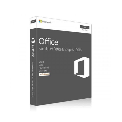 Microsoft Office 2016 Famille Et Petite Entreprise Pour Mac (Home & Business) - Licence À Télécharger - Livraison Rapide 7/7j