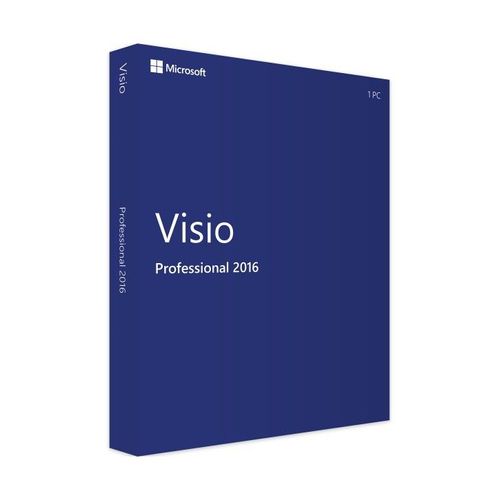 Microsoft Visio 2016 Professionnel - Clé Licence À Télécharger - Livraison Rapide 7/7j - Logiciel En Téléchargement