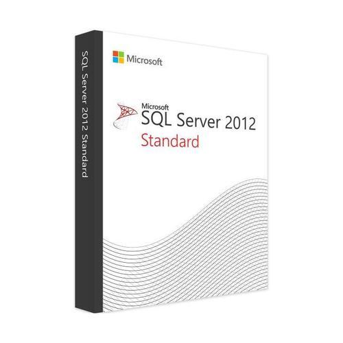 Microsoft Sql Server 2012 Standard - Clé Licence À Télécharger - Livraison Rapide 7/7j
