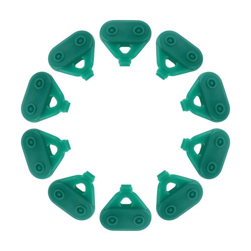 Filet D'ombrage De Type Triangle,Pince À Film Pour Serre,Jardin Agricole,Pare-Soleil,Outils De Jardinage Multifonctionnels,10 Pièces