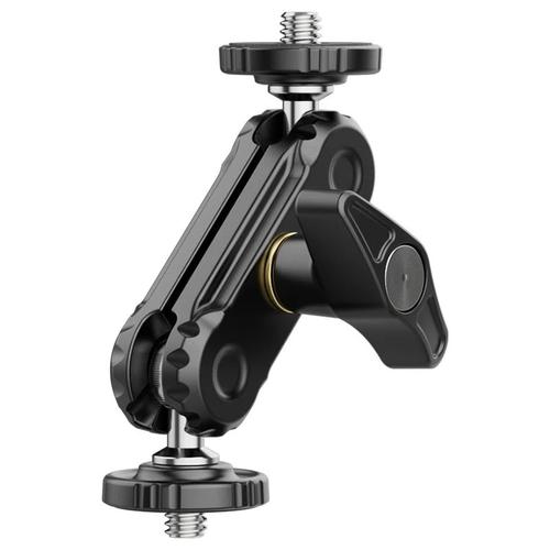 VIJIM-Bras Magique à Double Rotule en Métal Ulanzi R102,avec Vis 360 °,1/4 Pouces,Support d'Extension pour Appareil Photo DSLR,Moniteur Vidéo,Micro Trépied - Type 1pc Metal Magic Arm